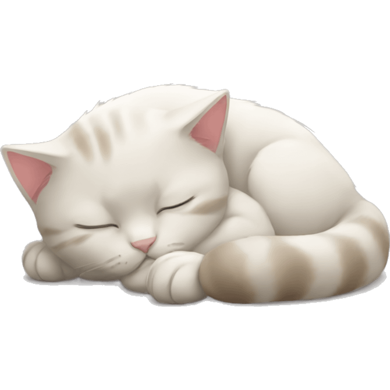 Cat sleep emoji