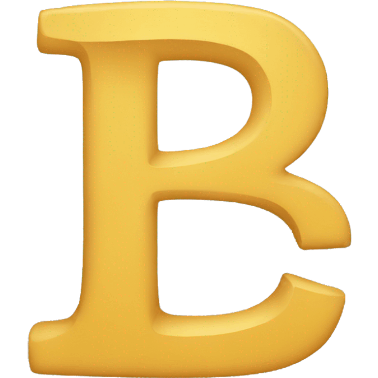 letter "b" emoji