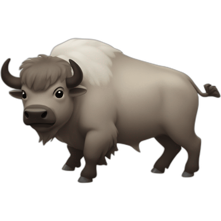 appa flying bison avatar with grey arrow on forehead emoji