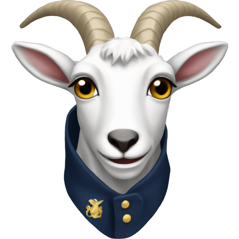 Go Navy Goat emoji