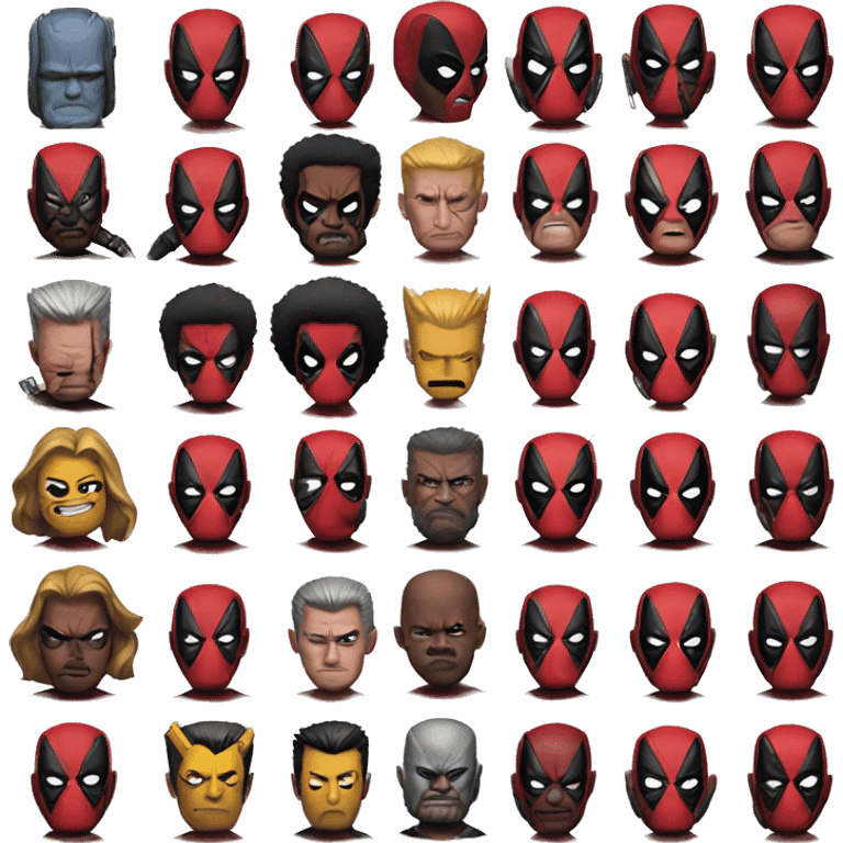 deadpool wolverine emoji