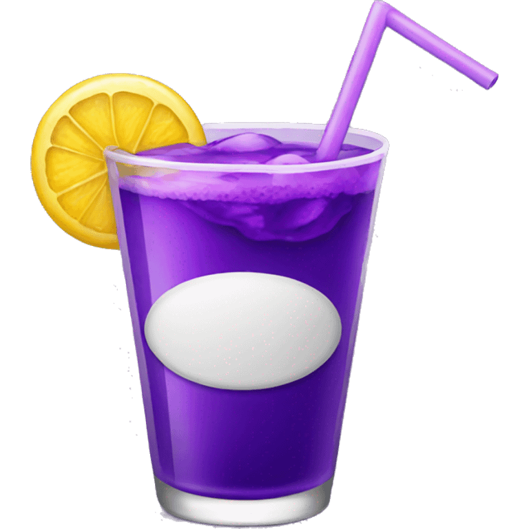 Purple drink emoji