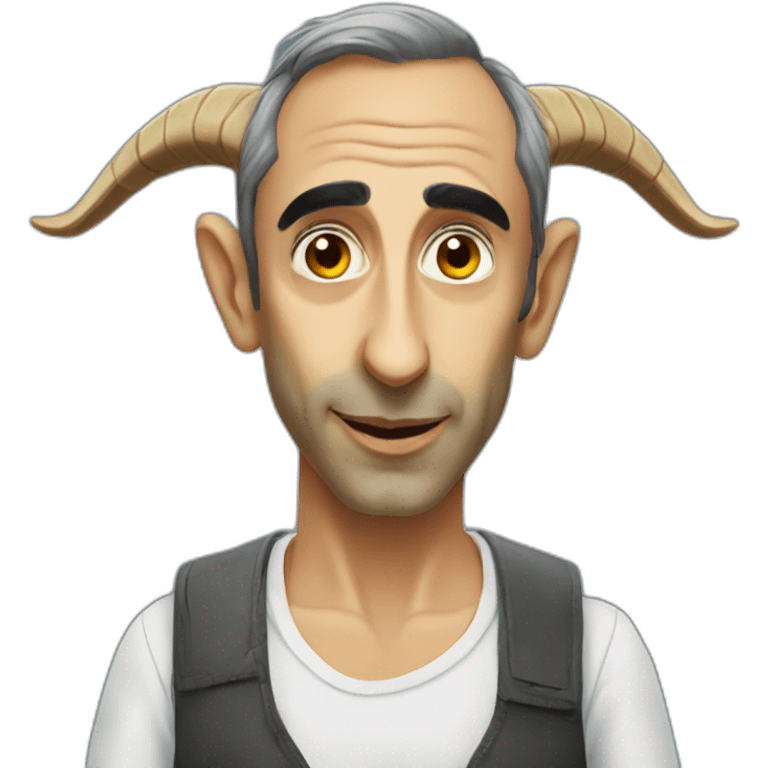 éric zemmour le goat emoji