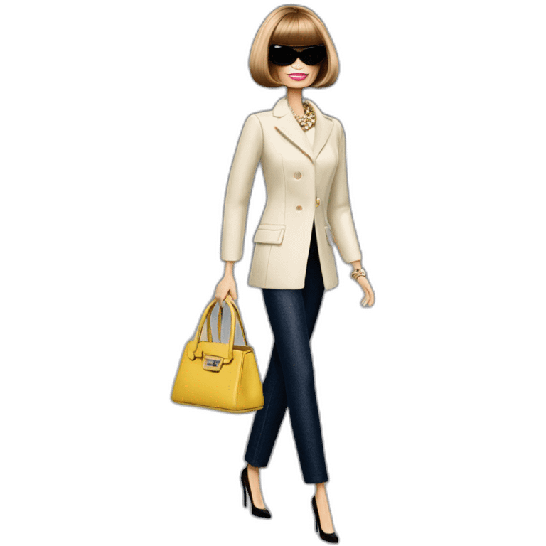 Anna wintour barbie emoji