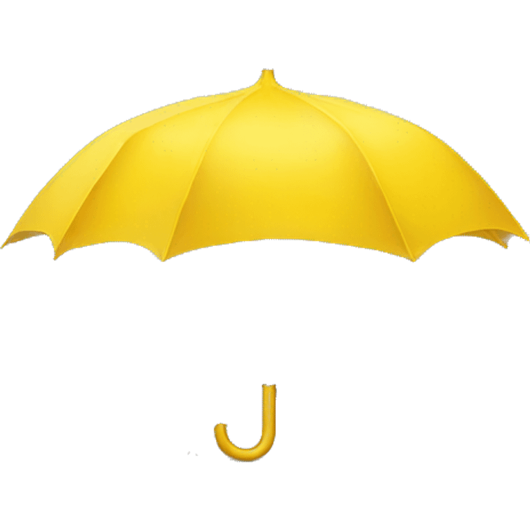 Yellow umbrella emoji