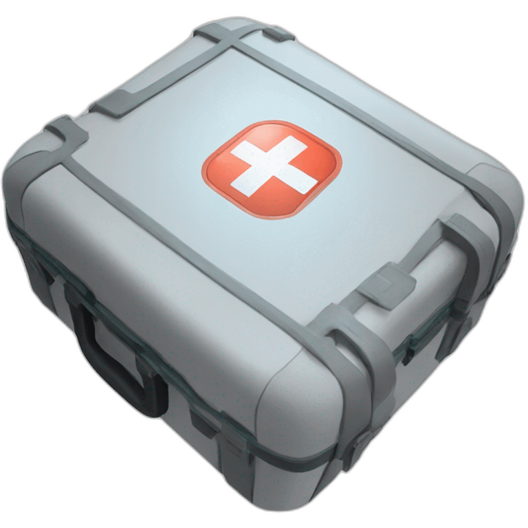 futuristic technological Field first aid kit emoji