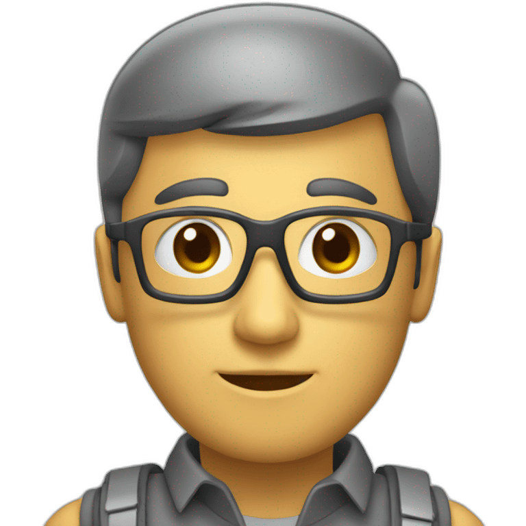 trabajador inteligencia artificial emoji