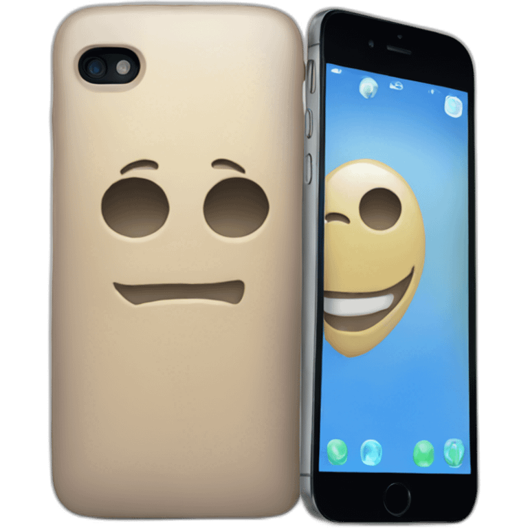 smartphone iphone 15 emoji