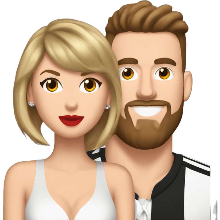 Taylor swift and Travis kelce  emoji