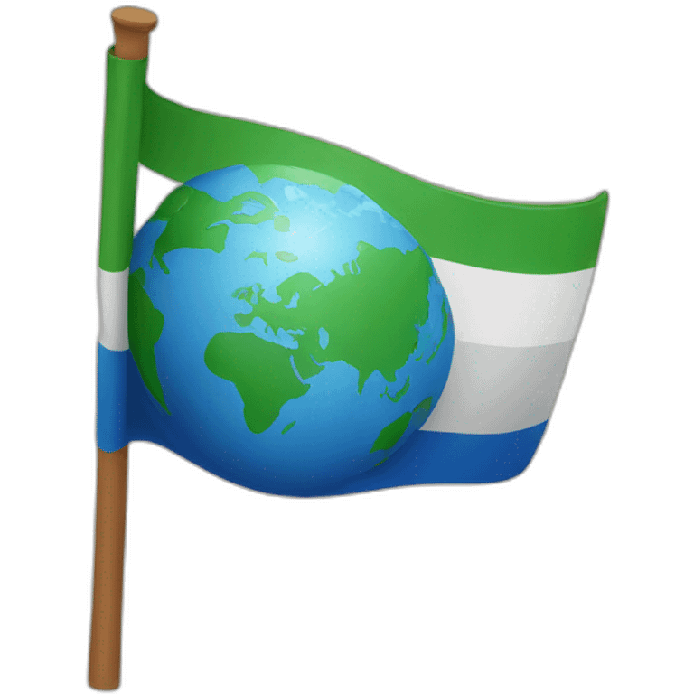 Flag of earth emoji