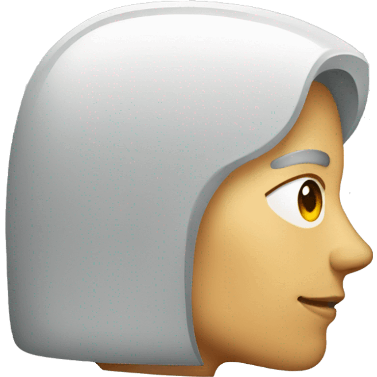 android face in profile emoji