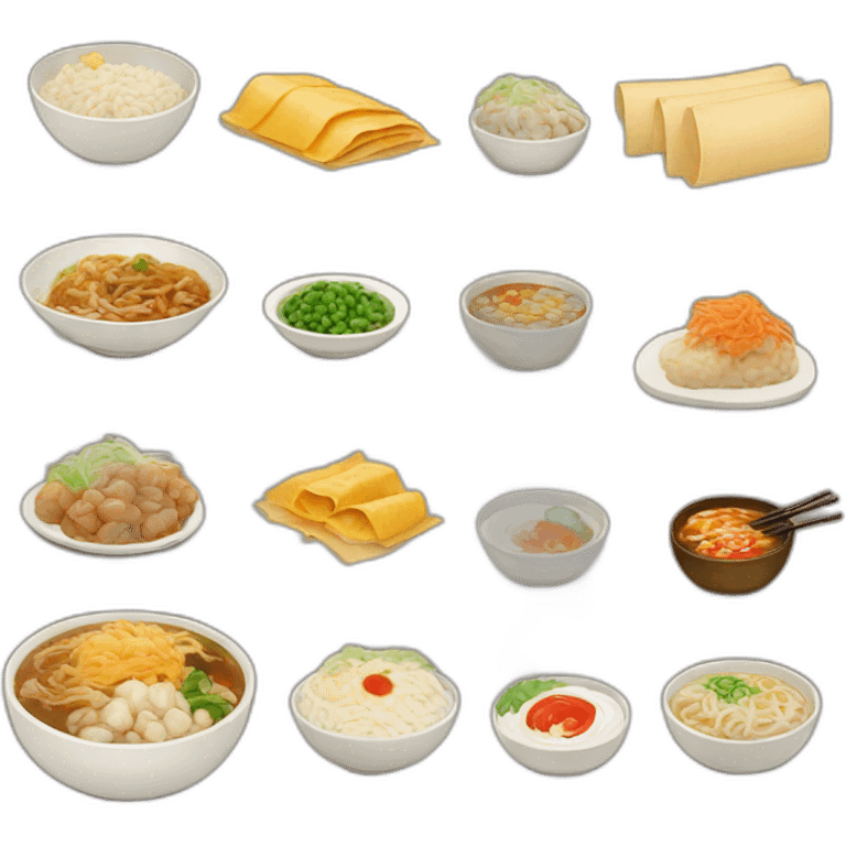 Taiwanese food emoji