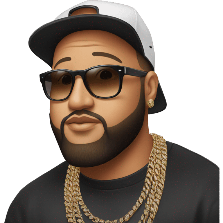 dj khaled with cartier cap and glasses emoji