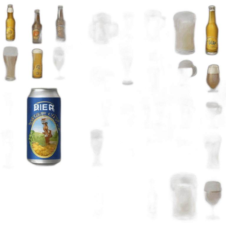 pack de bière emoji