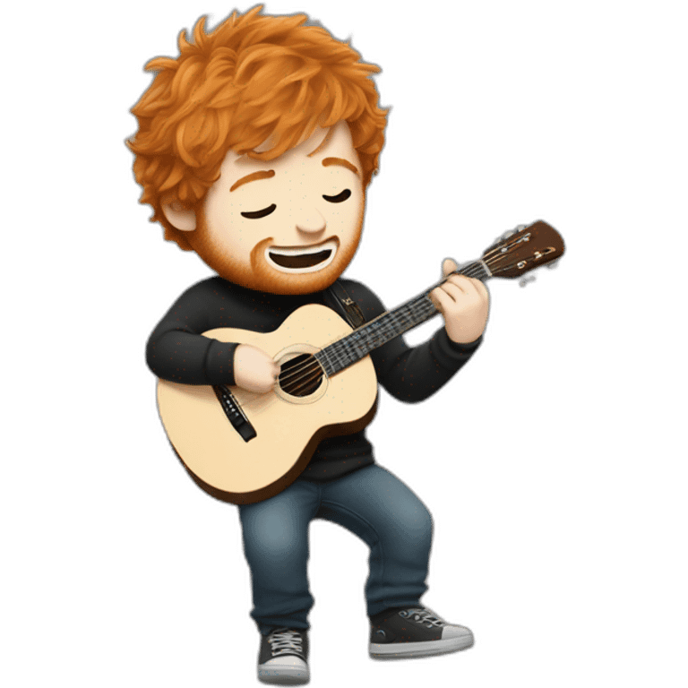 ed sheeran playing guitar emoji