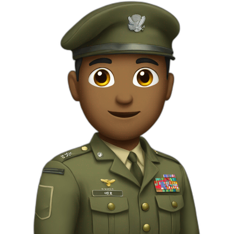 military emoji