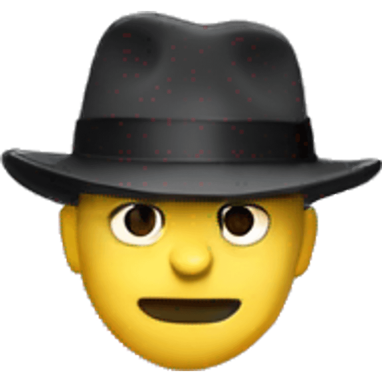 hat man emoji