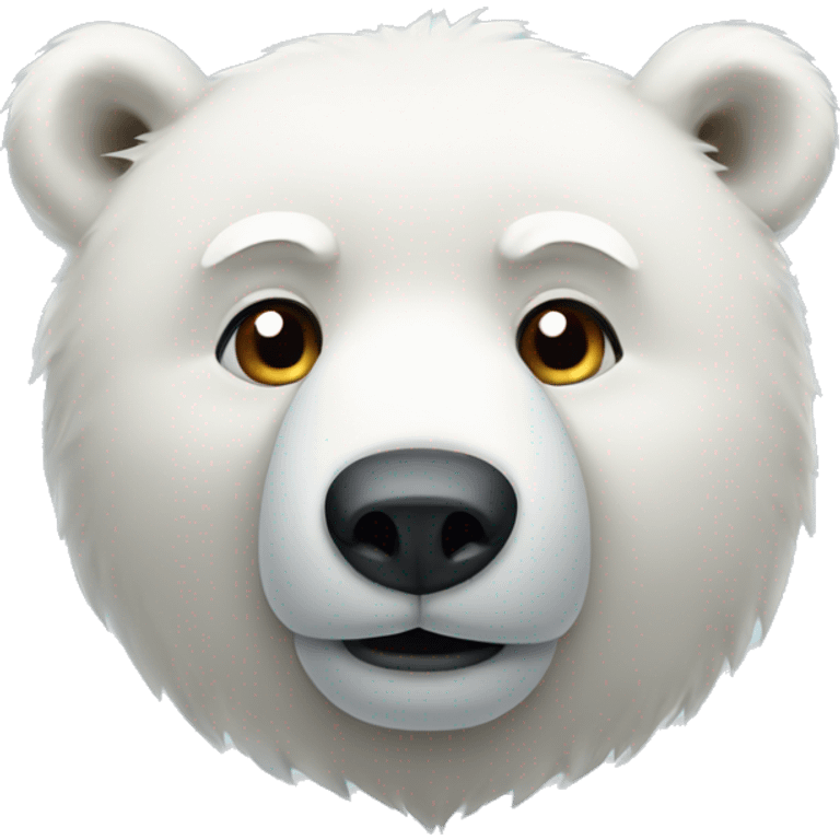 Polar bear emoji