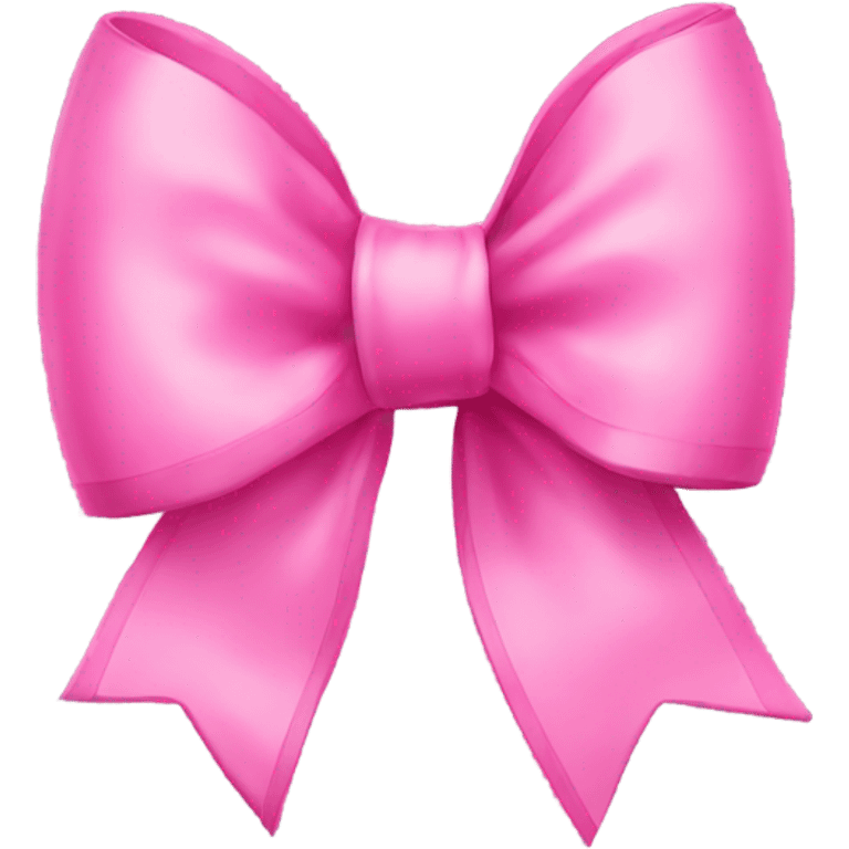 Pink bow  emoji