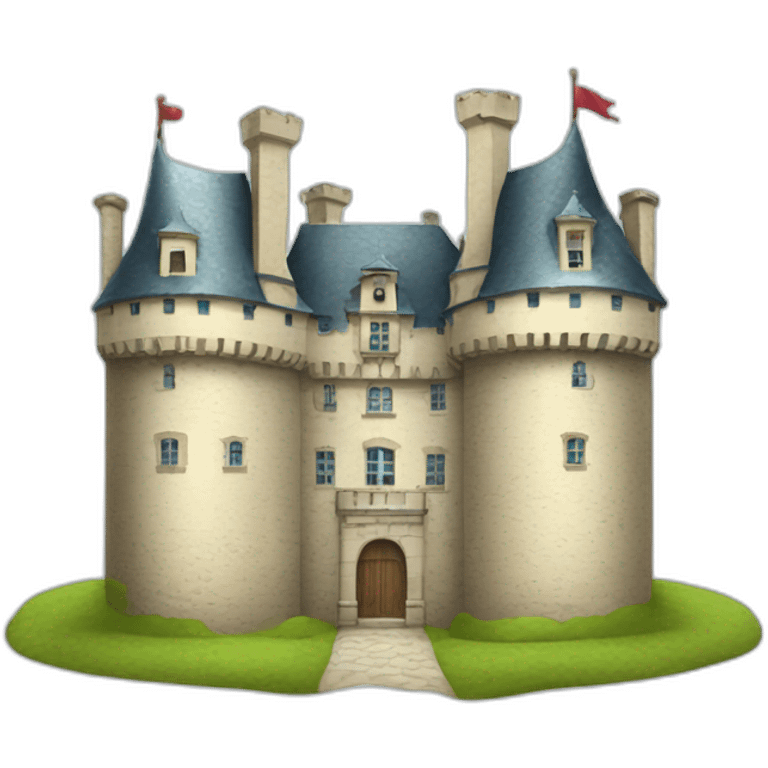 Château ambulant emoji