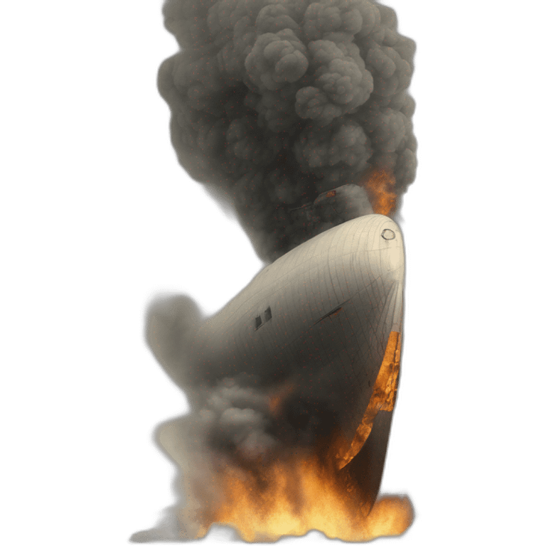 hindenburg zeplin LZ 129 disaster emoji