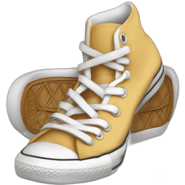 Chaussures converse emoji