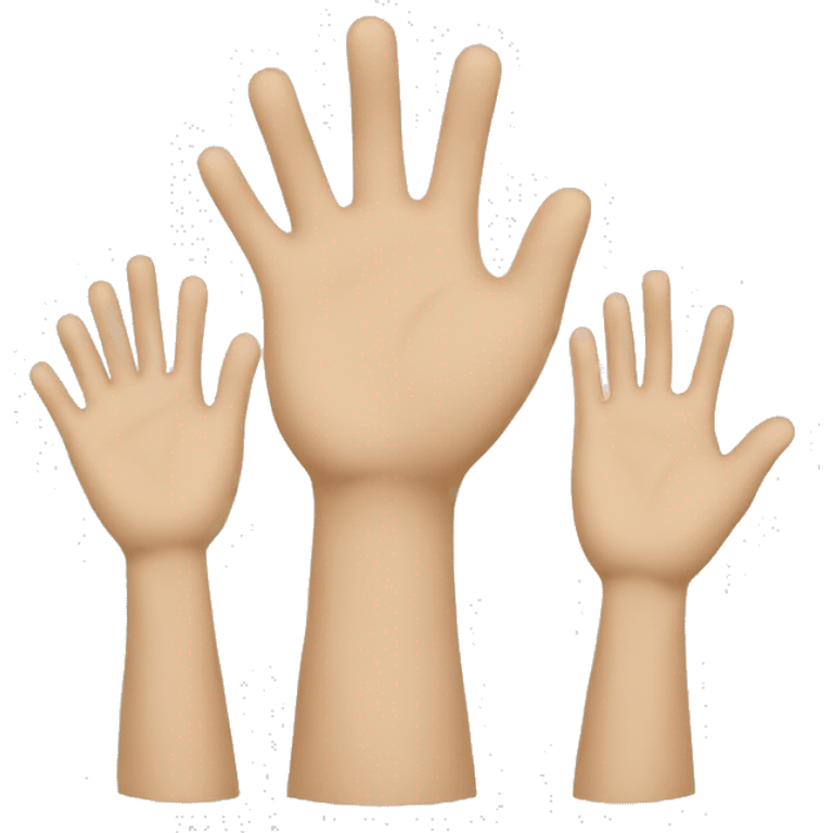 black and white clapping hands png emoji