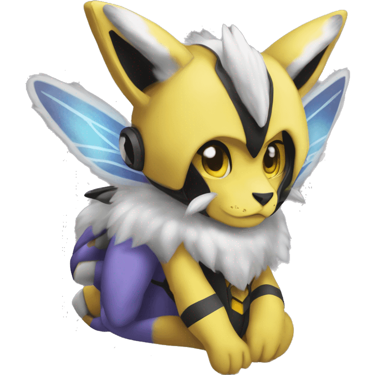 Anthro Metabee Medabee Renamon Zeraora emoji