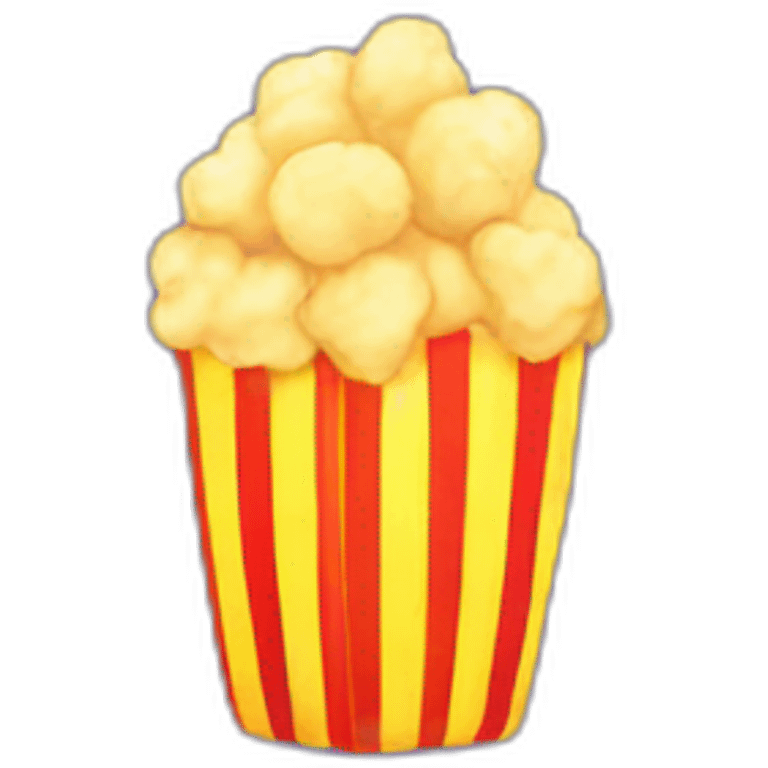 Living popcorn emoji