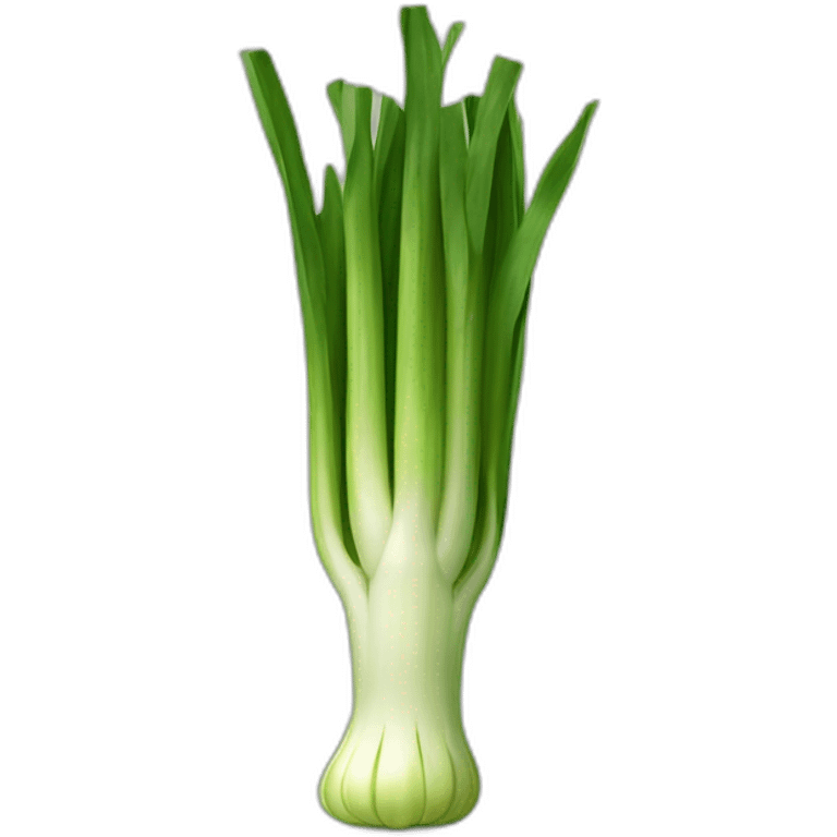 leek vegetable emoji