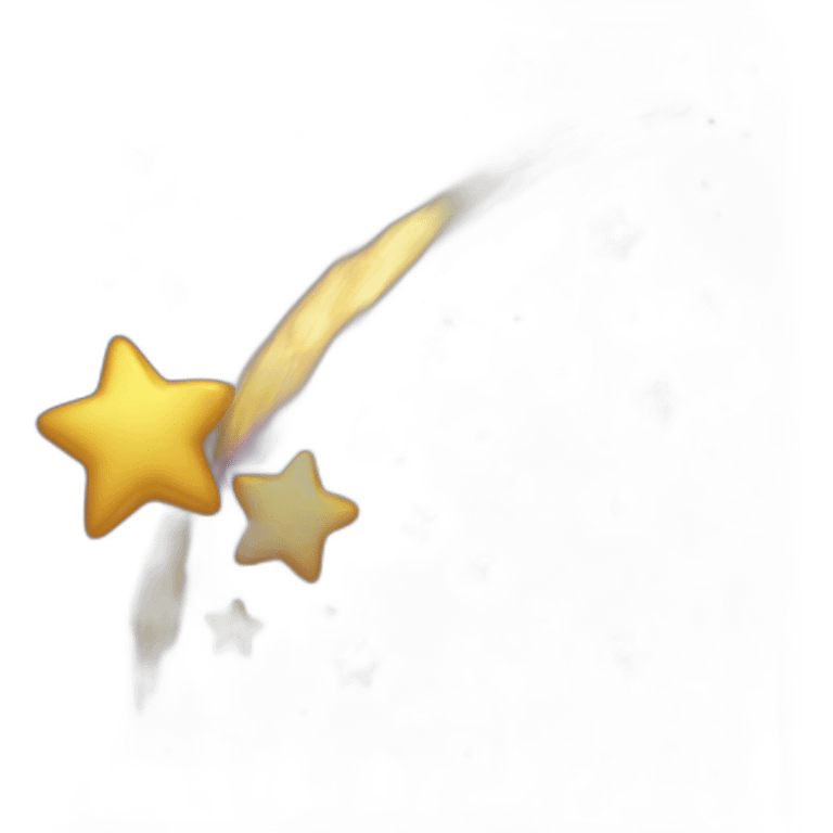 shooting star emoji