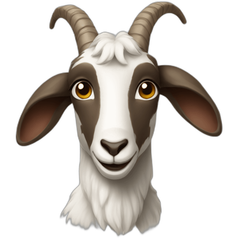 Real goat emoji