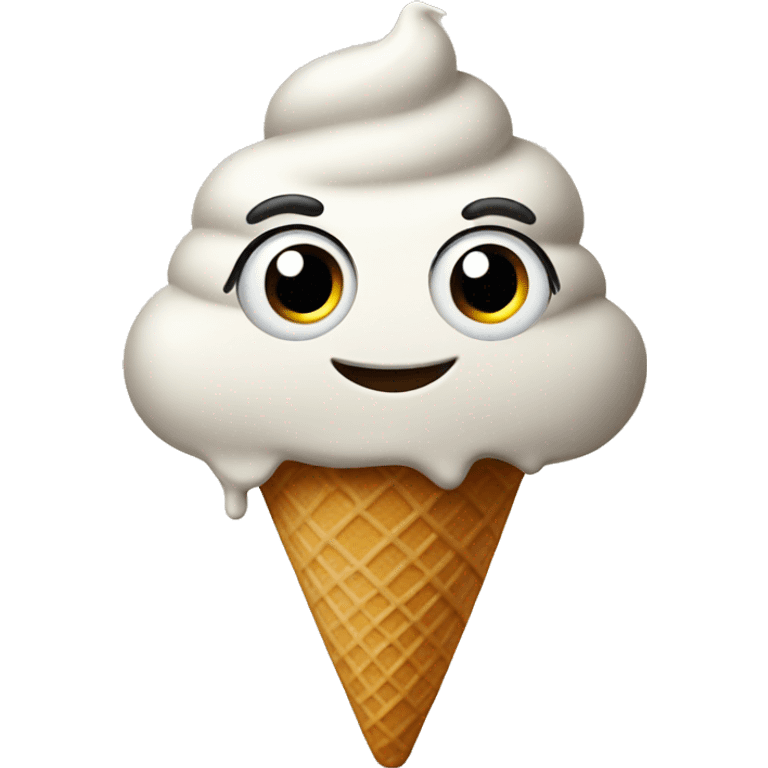 Ice cream emoji