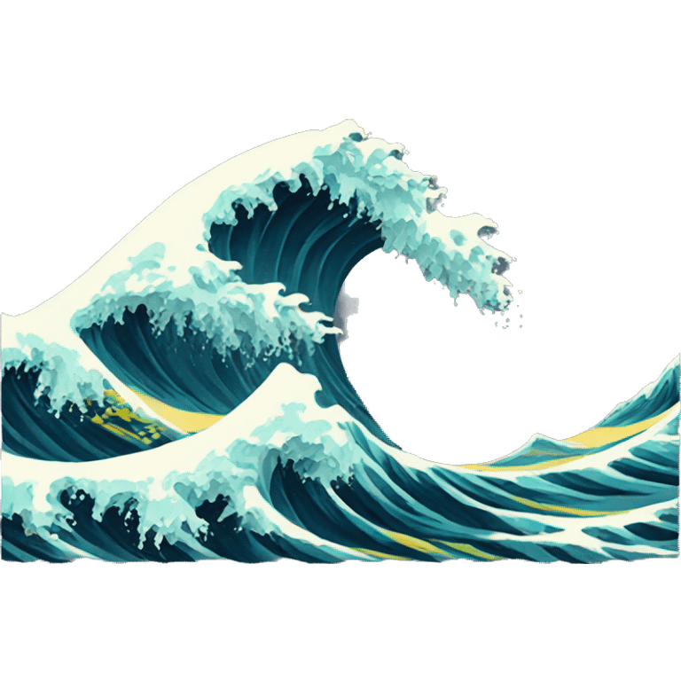 wave emoji