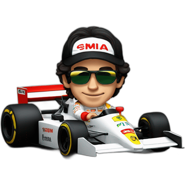 Ayrton Senna emoji