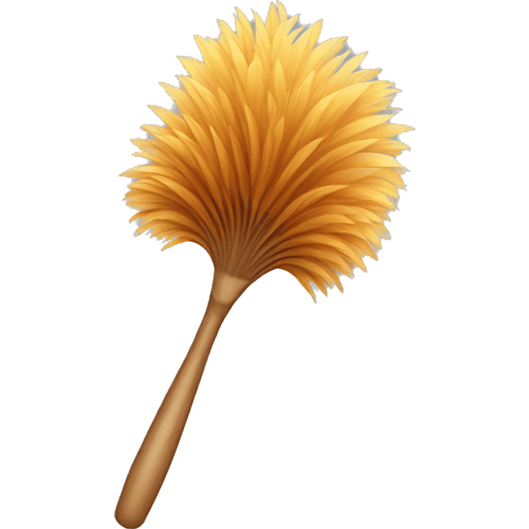 female feather duster emoji