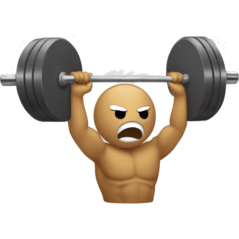 Barbell emoji