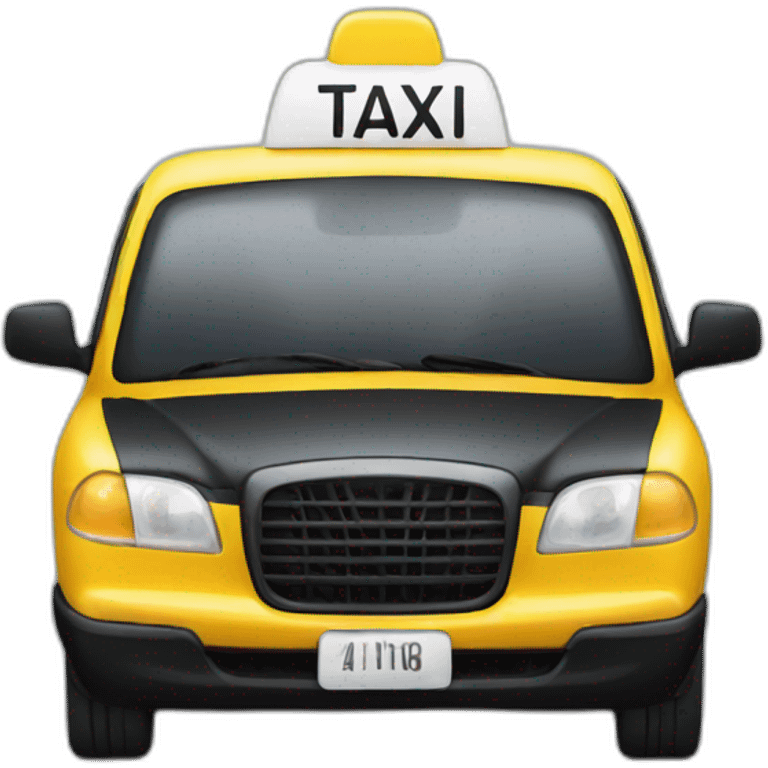 modern taxi emoji