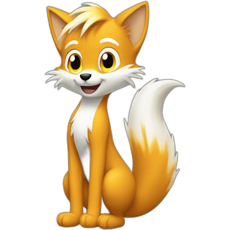 Tails emoji