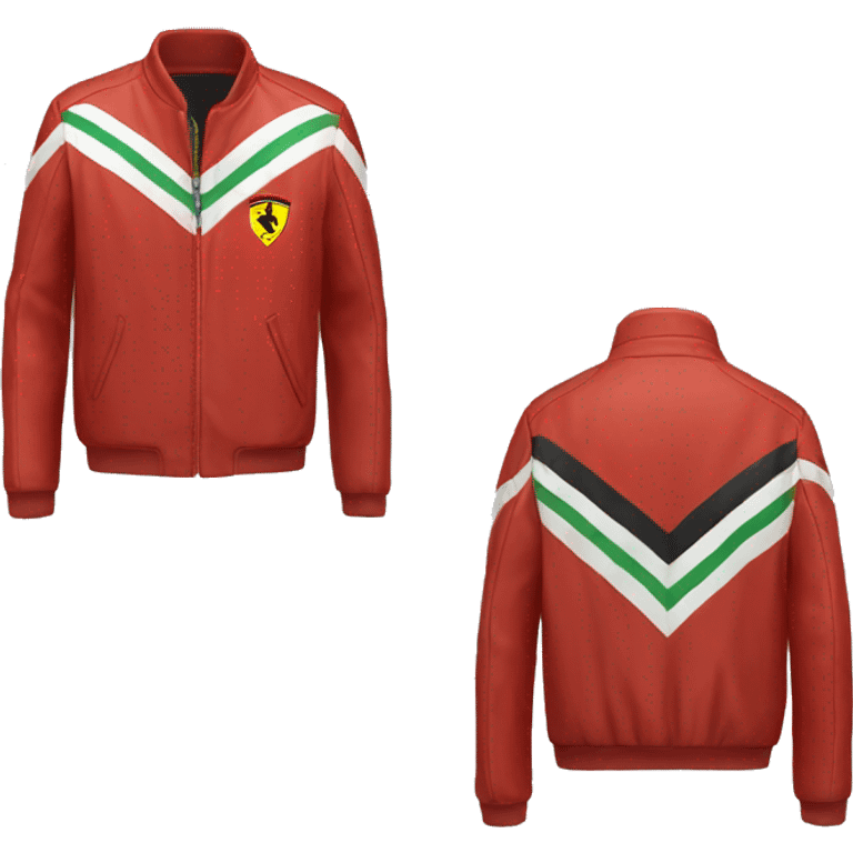 ferrari jacket emoji