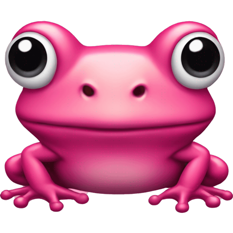 pink frog emoji