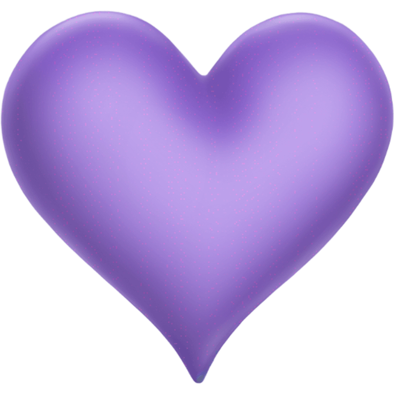 lavender heart  emoji