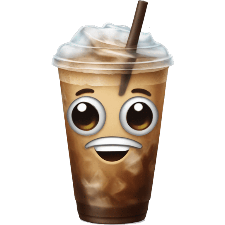 Iced coffe emoji