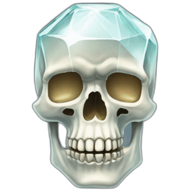 Crystal skull emoji