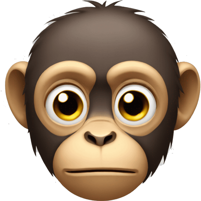 Monkey triste emoji