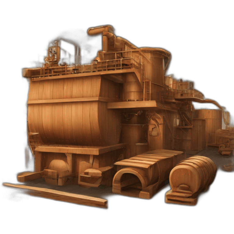 wood factory emoji