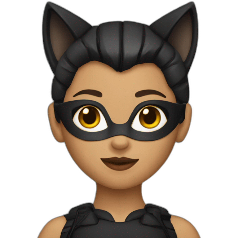 Cat woman emoji