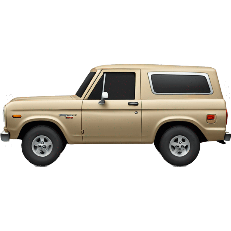 Beige ford bronco emoji