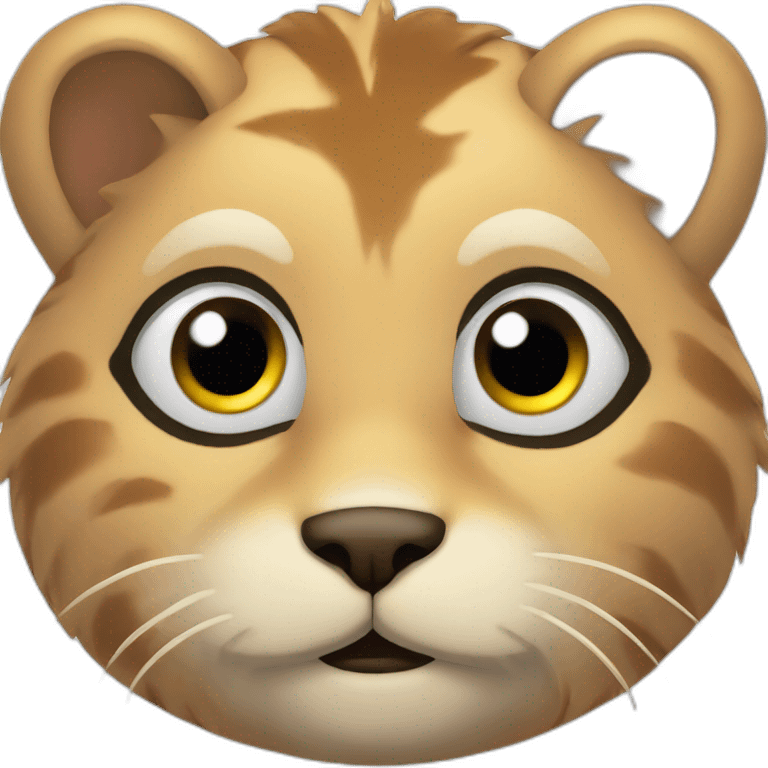 Animal Chat regard fourbe emoji