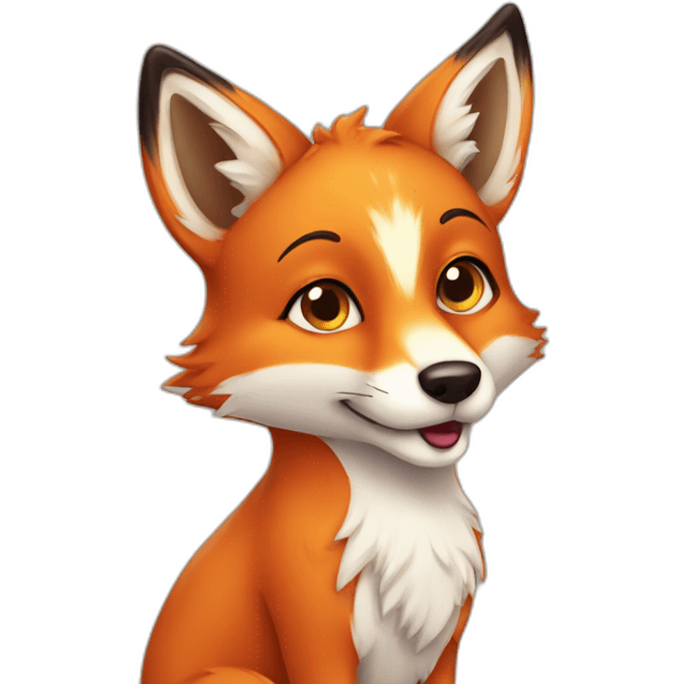 sweety fox emoji